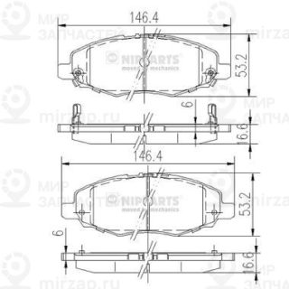 Запчасть NIPPARTS J3602108