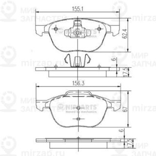 Запчасть NIPPARTS J3603063