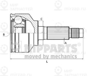 Запчасть NIPPARTS N2824146