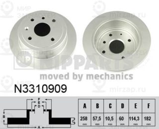 Запчасть NIPPARTS N3310909