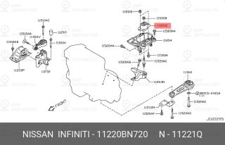 Запчасть NISSAN 11220BN720