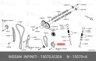 Запчасть NISSAN 13070JG30A