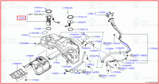 Запчасть NISSAN 170401BA0D