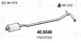 Запчасть ASSO 406046