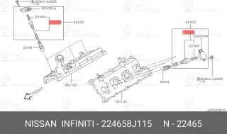Запчасть NISSAN 224658J115