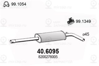 Запчасть ASSO 406095