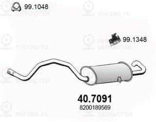 Запчасть ASSO 407091