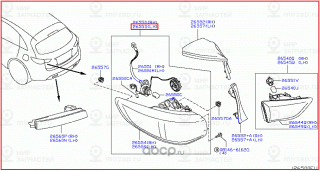 Запчасть NISSAN 265551CH0A