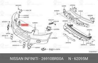 Запчасть NISSAN 26910BR00A