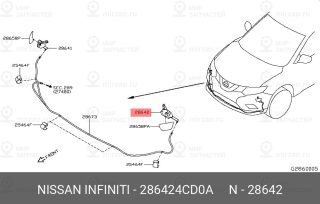 Запчасть NISSAN 286424CD0A