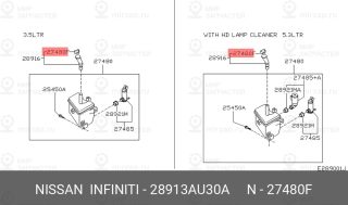 Запчасть NISSAN 28913AU30A