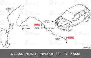 Запчасть NISSAN 28932JD000