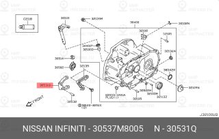 Запчасть NISSAN 30537M8005