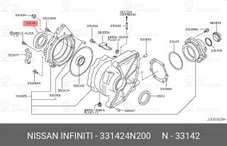 Запчасть NISSAN 331424N200