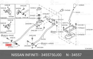 Запчасть NISSAN 3455750J00