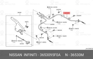 Запчасть NISSAN 3653095F0A