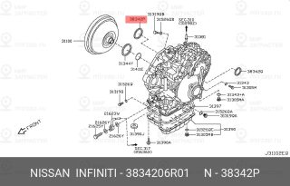 Запчасть NISSAN 3834206R01