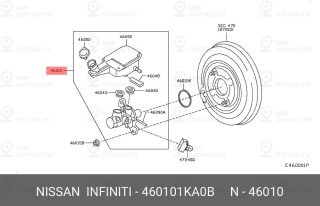 Запчасть NISSAN 460101KA0B