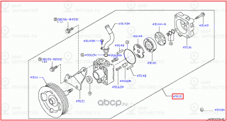 Запчасть NISSAN 49110JK00B