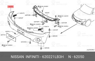 Запчасть NISSAN 620221LB3H