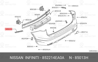 Запчасть NISSAN 852214EA0A