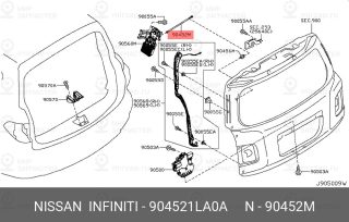 Запчасть NISSAN 904521LA0A