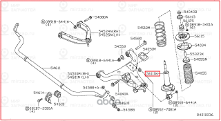 Запчасть NISSAN E6110ZZ51B