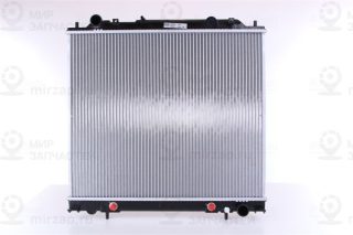 Радиатор охлаждения двигателя NISSENS 62855