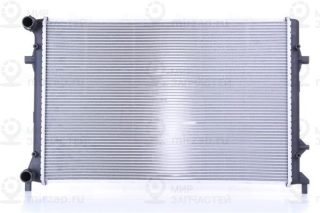 Радиатор охлаждения двигателя NISSENS 65307