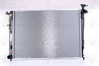 Радиатор охлаждения двигателя NISSENS 66781
