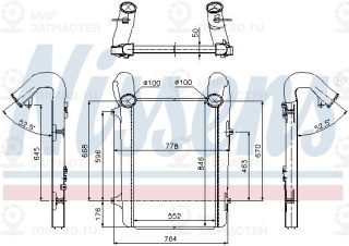 Интеркулер NISSENS 97059