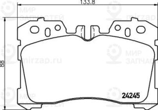 Запчасть NISSHINBO NP1107