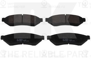 Комплект тормозных колодок (дисковый тормоз) NK 225006
