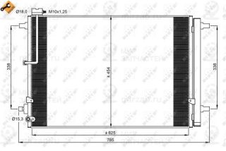 Запчасть NRF 350059