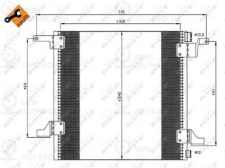 Конденсатор кондиционера NRF 35526