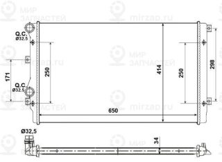 Запчасть NRF 53406A