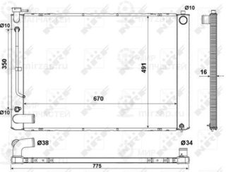Запчасть NRF 53681