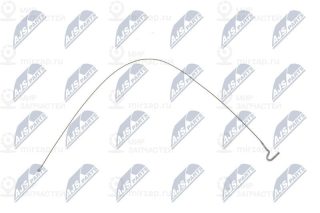 Трос стояночного тормоза NTY EZCFR068