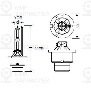 Запчасть OSRAM 66440