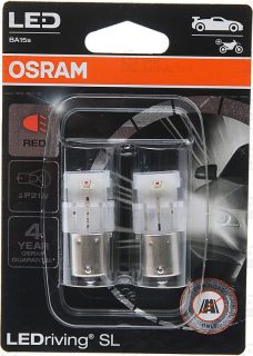 Лампа P21w 12V 1,9W Ledriving, 2Шт. Блистер OSRAM 7506DRP02B