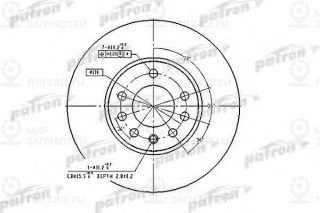 Запчасть PATRON PBD2778