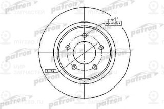 Запчасть PATRON PBD5386
