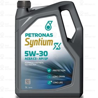 Масло Моторное Petronas Syntium X 5W-30 C3 5L PETRONAS 71004M12EU