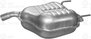 Глушитель Задн Часть Opel: Vectra C 1.6 16V/1.8 16V 02-05 POLMOSTROW 17615