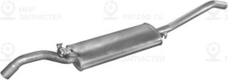 Глушитель Задн Часть Vw: Jetta Ii 84-91 POLMOSTROW 3014