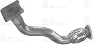 Труба Глушителя Приемная 753-177, Seat Toledo 1.6, 1.8, Vw Golf, Passat 1.8 88-9 POLMOSTROW 30342