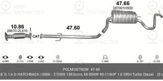 Глушитель POLMOSTROW 4760