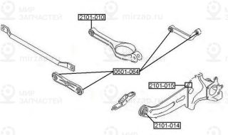 Запчасть ASVA 2101010