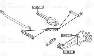 Запчасть ASVA 2101015