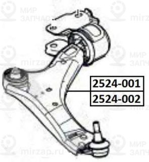 Запчасть ASVA 2524001